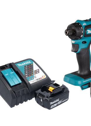 Makita DDF 083 RM1 taladro atornillador inalámbrico 18 V 40 Nm 1/4'' sin escobillas + 1x batería 4,0 Ah + cargador