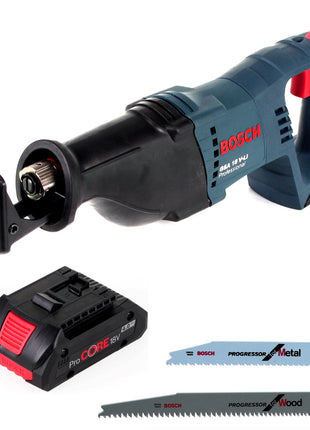 Bosch GSA 18V-Li N Akku Reciprosäge 18V Säbelsäge + 2x Sägeblatt + 1x 4,0 Ah ProCORE Akku - ohne Ladegerät - Toolbrothers