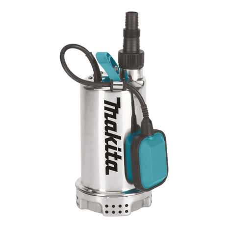 Makita PF 1100 pompe électrique immergée 1100 watts 15000 l/h 250 l/min 9 m hauteur d'aspiration