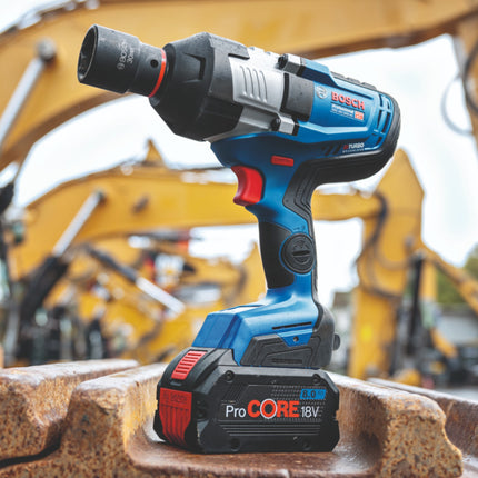 Bosch GDS 18V-1600 HC Professional Visseuse à choc sans fil 18 V 1600 Nm 3/4'' BITURBO Brushless + 1x batterie ProCORE 8,0 Ah + L-Boxx - sans chargeur