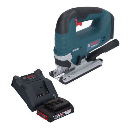 Bosch GST 18V-125 B Profesjonalna wyrzynarka akumulatorowa 18 V 125 mm bezszczotkowa + 1x akumulator 2,0 Ah + ładowarka