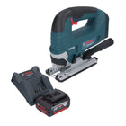 Bosch GST 18V-125 B Professional Scie sauteuse sans fil 18 V 125 mm Brushless + 1x batterie 4,0 Ah + chargeur