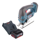 Bosch GST 18V-Li B Sierra de calar profesional a batería 18 V + 1x batería 4,0 Ah + cargador