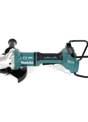 Makita DGA 901 M4KU2 Akku Winkelschleifer 36V ( 2x18V ) 230mm Brushless + 4x Akku 4,0Ah + Ezynut + Koffer - ohne Ladegerät - Toolbrothers