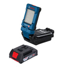 Bosch GLI 18V-800 Luz de batería profesional 18 V 800 lm + 1x batería 2,0 Ah - sin cargador