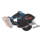 Bosch GKM 18V-50 Professional Scie circulaire portative sans fil pour le métal 18 V 136 mm Brushless + 2x batterie 4,0 Ah + chargeur + L-Boxx