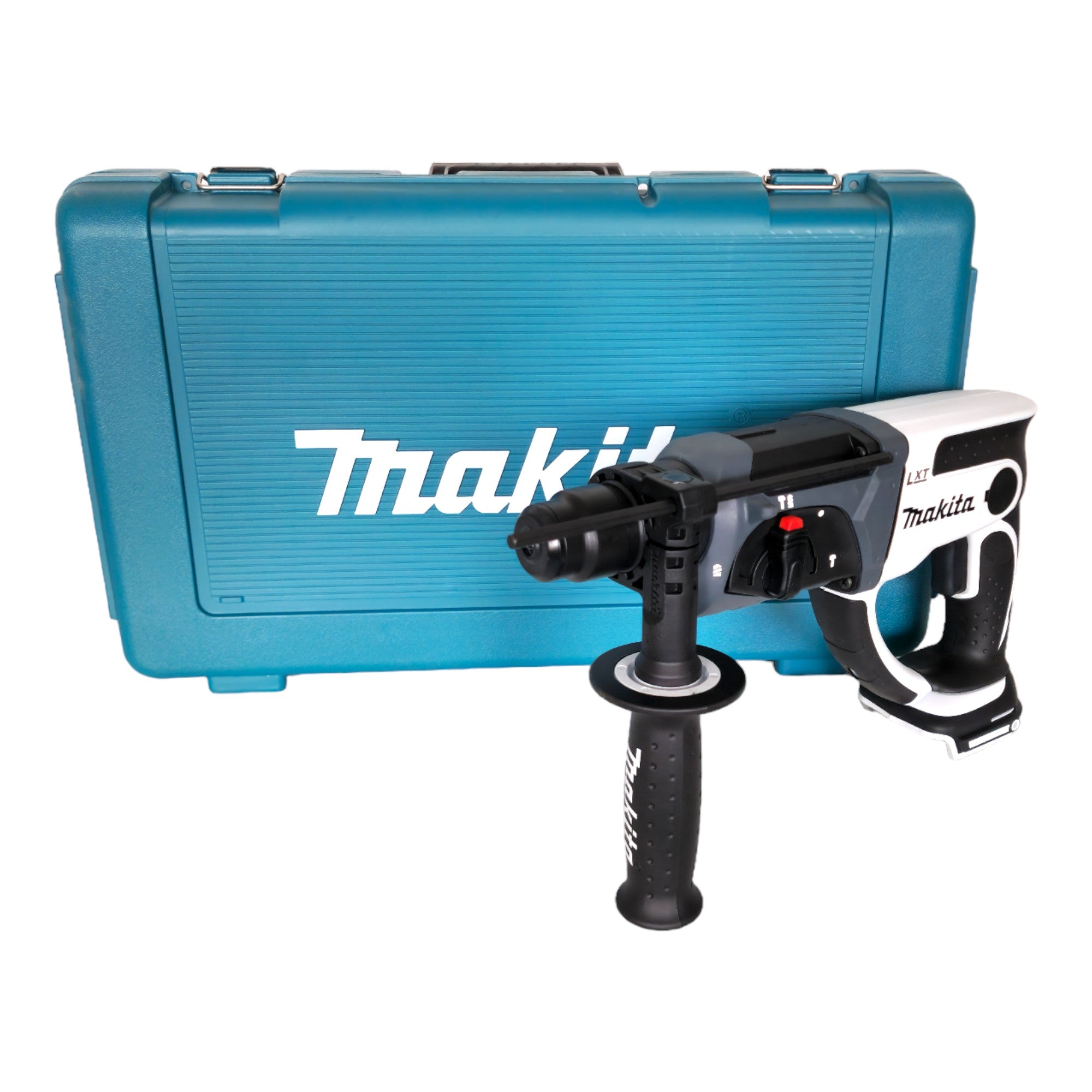 Makita DHR 202 ZKW Akku Bohrhammer 18 V 20 mm 2 0 J weiss Koffer ohne Akku ohne Ladegeraet 0 - toolbrothers