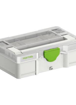 Festool Systainer SYS3 S 76 TRA 265 x 171 x 76 mm (577817) para piezas pequeñas y accesorios