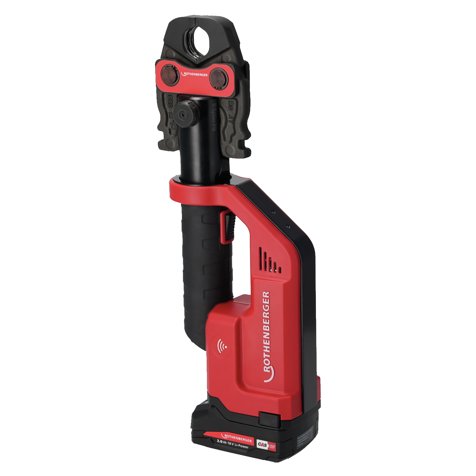 Rothenberger ROMAX Compact III Basic Set 1 Akku Radialpressmaschine 18 V 19 kN 1000004261 1x Akku 2 0 Ah Ladegeraet Koffer 0 - toolbrothers