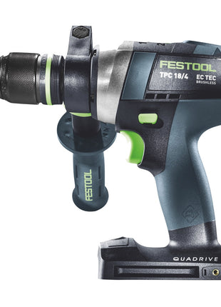 Festool TPC 18/4 I-Basic Perceuse-visseuse à percussion sans fil 18 V 75 Nm ( 575604 ) Brushless + Systainer + Systainer ToolBox SYS3 TB M 137