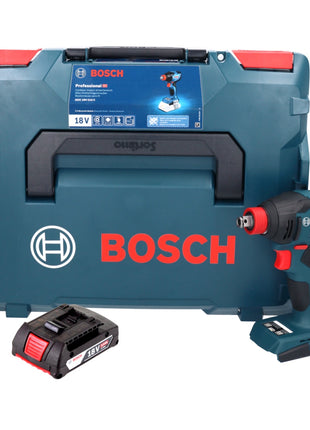 Bosch GDX 18V-210 C Professional Clé à chocs rotative sans fil 18 V 210 Nm sans balais + 1x batterie 2,0 Ah + L-Boxx - sans chargeur