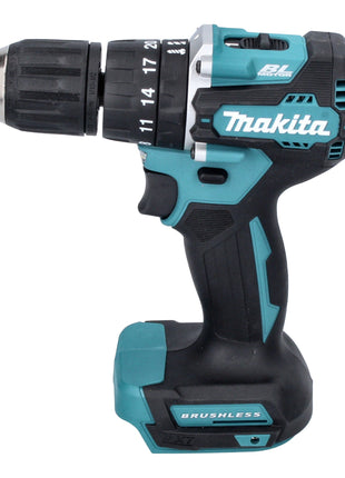 Makita DHP 487 SF1K Perceuse-visseuse à percussion sans fil 18 V 40 Nm Brushless + 1x batterie 3,0 Ah + chargeur + coffret