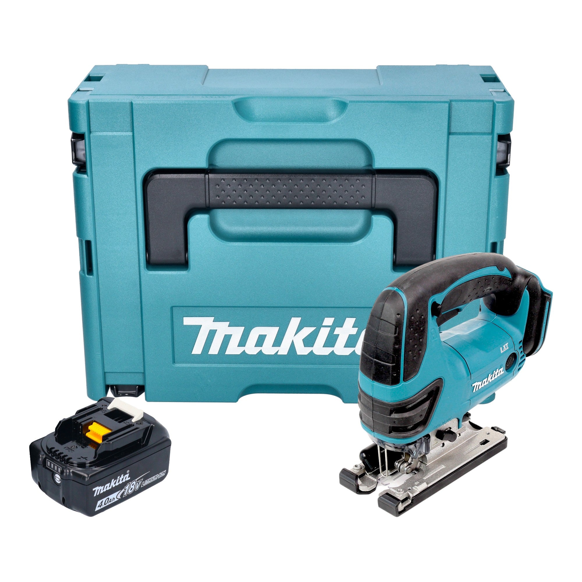 Makita DJV 180 M1XJ Akku Stichsaege 18 V 135 mm 1x Akku 4 0 Ah Makpac ohne Ladegeraet 0 - toolbrothers