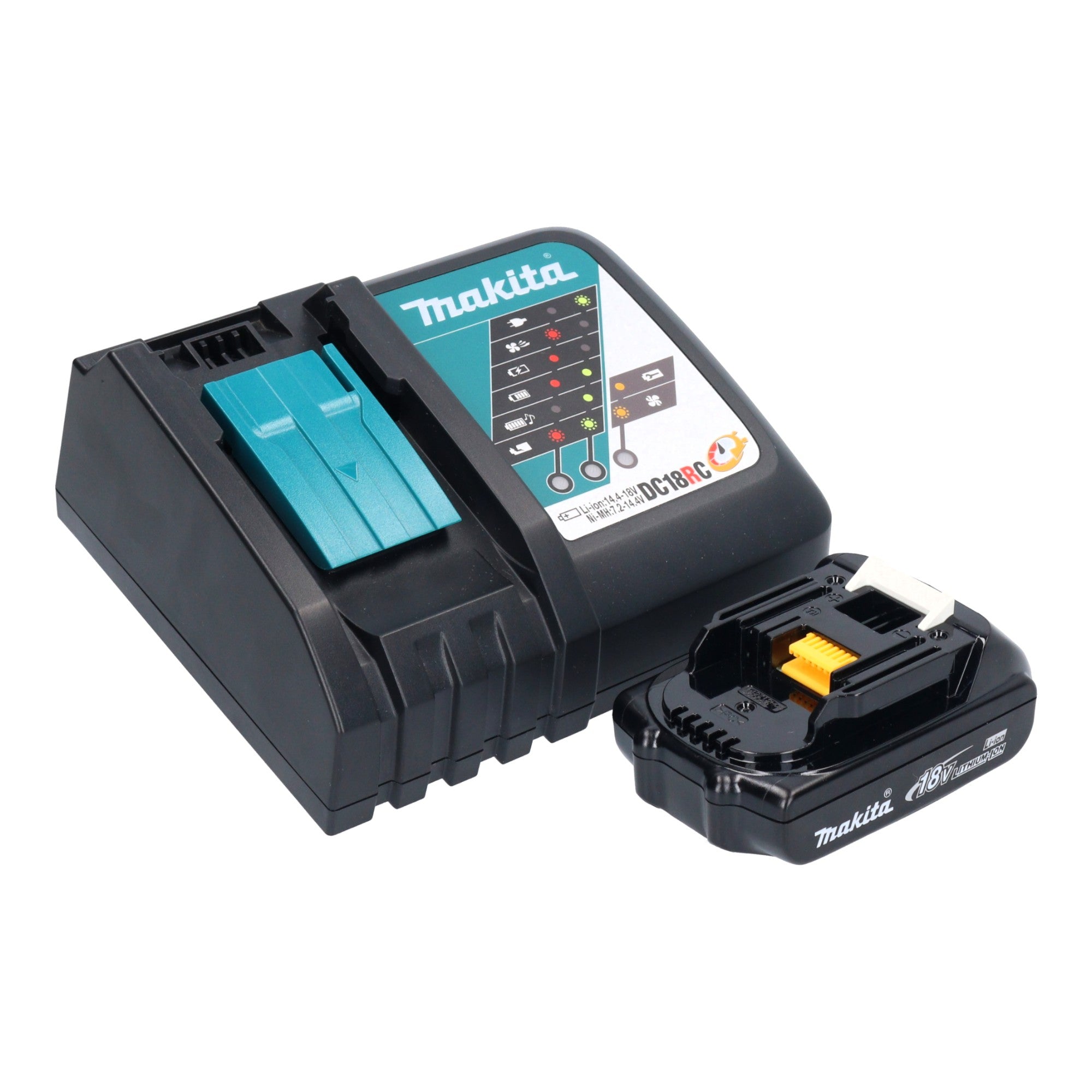 Makita DJV 180 RY1XJ Akku Stichsaege 18 V 135 mm 1x Akku 1 5 Ah Ladegeraet Makpac 3 - toolbrothers