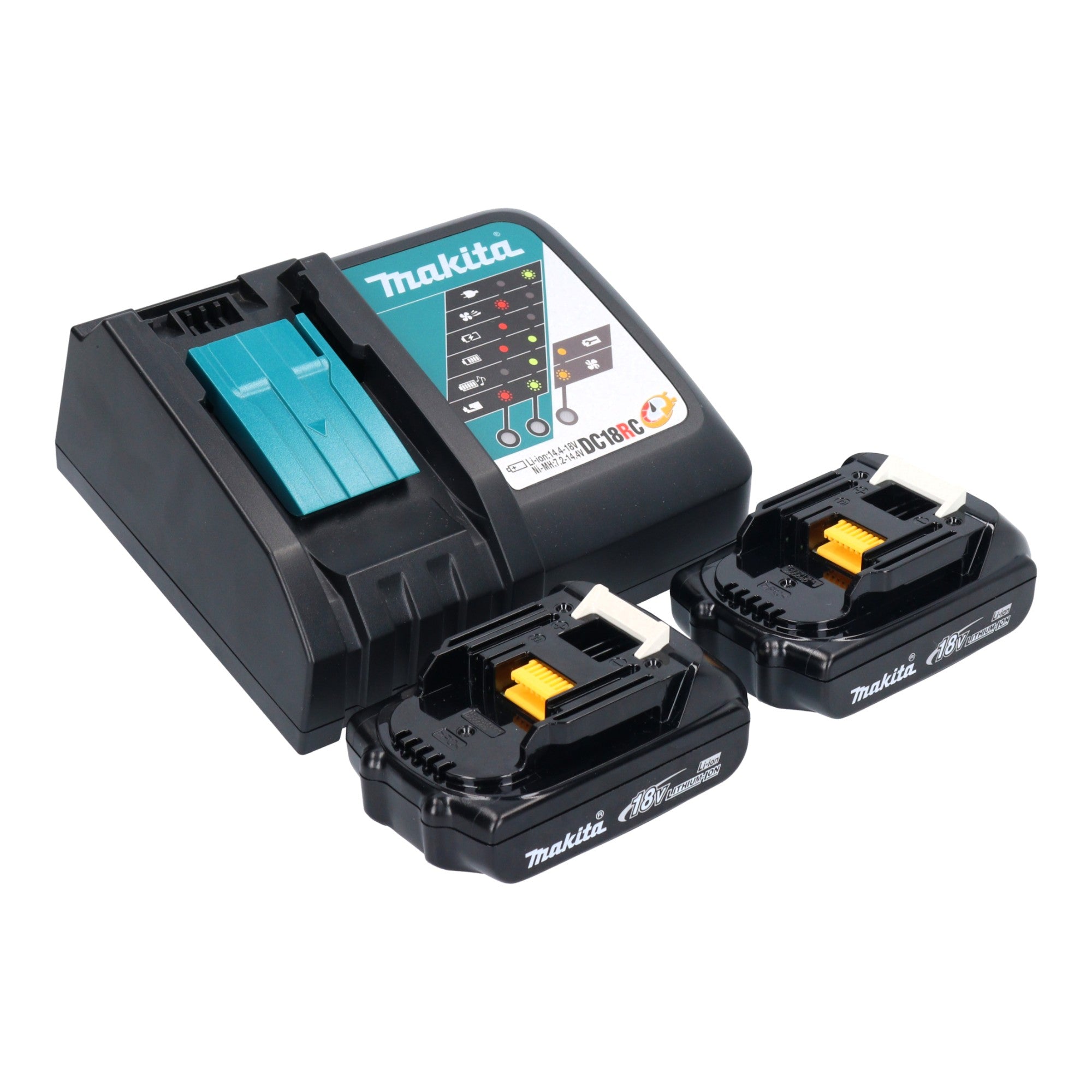 Makita DJV 180 RYXJ Akku Stichsaege 18 V 135 mm 2x Akku 1 5 Ah Ladegeraet Makpac 3 - toolbrothers
