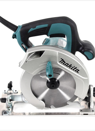 Makita HS 6601 Handkreissäge 1050W 165 mm + Führungsschienenadapter E + Führungsschiene 1400 mm - Toolbrothers