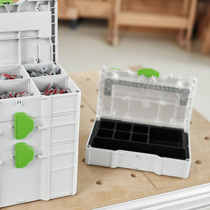 Festool Systainer SYS3 S 76 TRA UNI Mallette à outils 265 x 171 x 76 mm ( 577819 ) pour petites pièces et accessoires