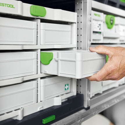 Festool Systainer SYS3 S 76 TRA UNI Mallette à outils 265 x 171 x 76 mm ( 577819 ) pour petites pièces et accessoires