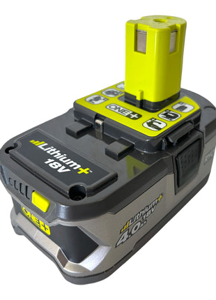 Batería Ryobi RB18L40 18 V 4,0 Ah / 4000 mAh Li-Ion ONE+ (5133001907) con indicador de nivel de carga