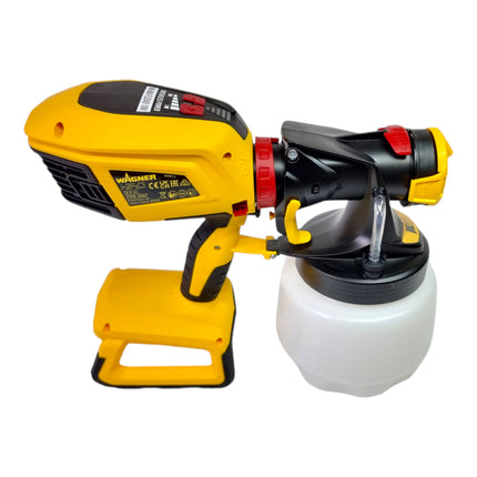 Wagner W600 FLEXiO Universal Sprayer Système de peinture par pulvérisation sans fil 18 V POWER FOR ALL Brushless ( 2420174 ) + accessoires - sans batterie, sans chargeur