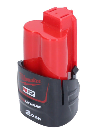 Scie sauteuse sans balais Milwaukee M12 FJS-201 12 V 22 mm + 1x batterie 2,0 Ah - sans chargeur