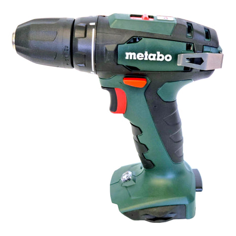 Metabo BS 18 Perceuse-visseuse sans fil 18 V 48 Nm + 1x batterie 2,0 Ah + boîte à embouts + sacoche - sans chargeur