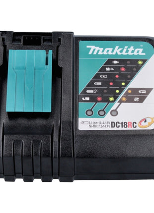 Makita DHR 171 RAX3 marteau perforateur sans fil 18 V 1,2 joule SDS Plus sans balais + 2 batteries 2,0 Ah + chargeur + set de 65 pièces + mallette