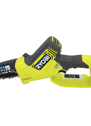 RYOBI RY18PSX10A-215 sierra de podar a batería 18 V 10 cm sin escobillas + 2x baterías 1,5 Ah + cargador