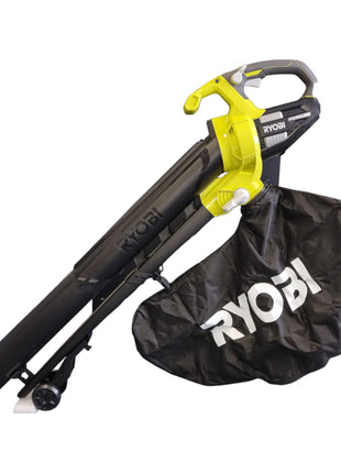 RYOBI OBV18-215 Aspirateur de feuilles sans fil 18 V ONE+ Brushless 7,56 m/min + 2x batterie 1,5 Ah + chargeur