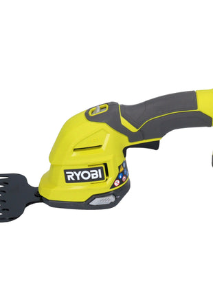 Ryobi RY18GSA-115 Cisaille à gazon et à buissons sans fil 18 V ONE+, épaisseur de coupe 8 mm + 1x batterie 1,5 Ah + chargeur