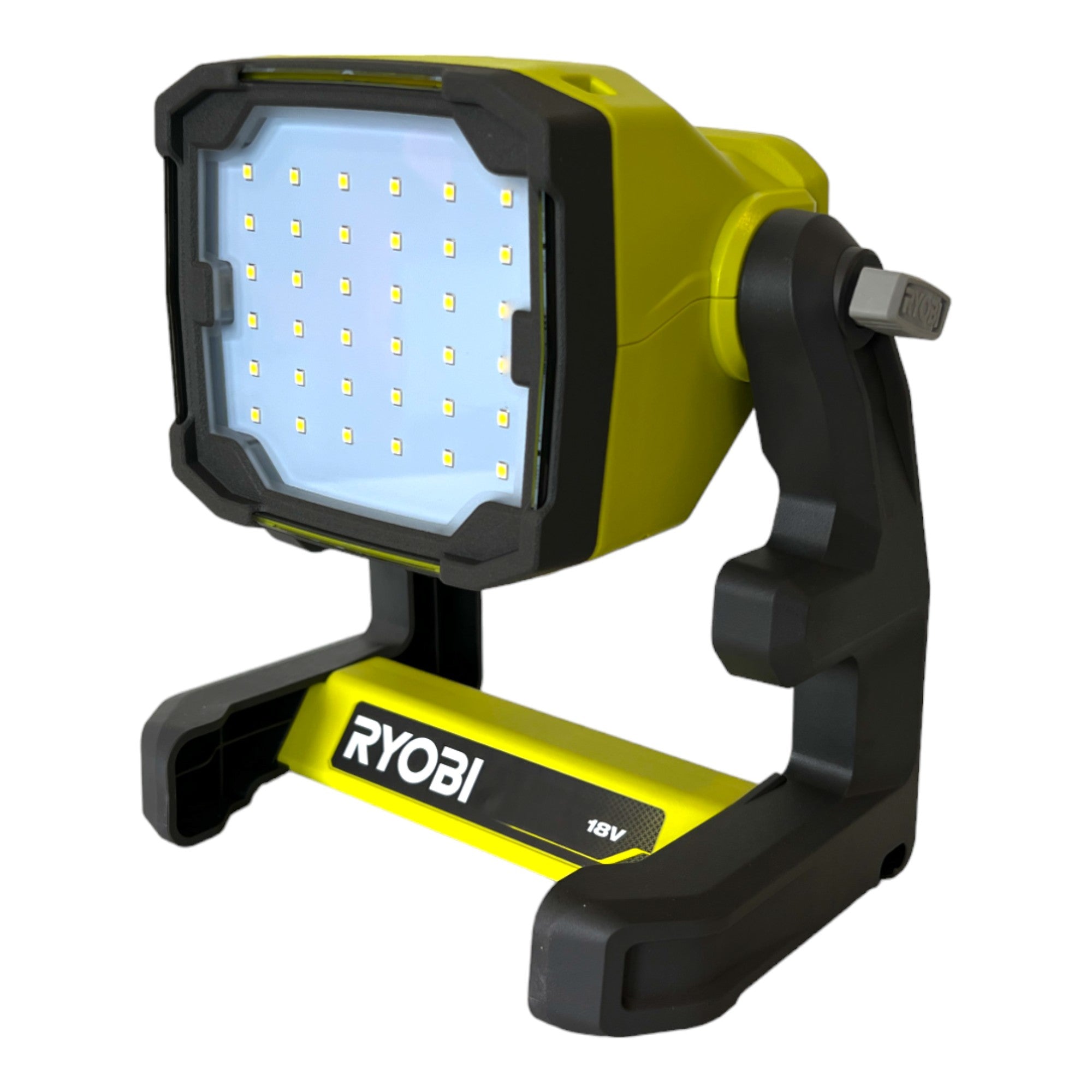 RYOBI RLFD18 115 Akku LED Strahler 18 V 1800 lm 1x Akku 1 5 Ah Ladegeraet 1 - toolbrothers