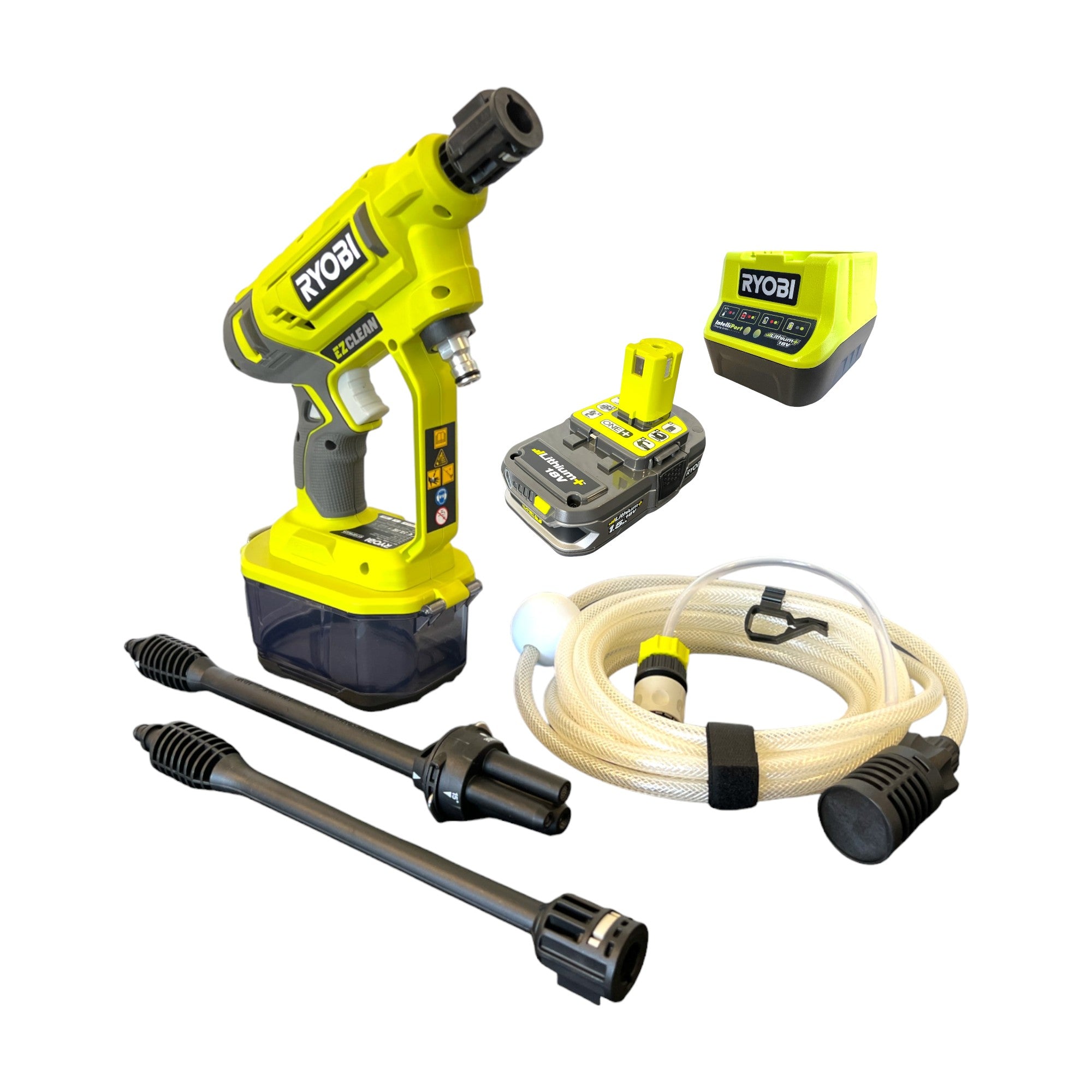 RYOBI RY18PW22A 115 Akku Wasserspruehgeraet 18 V 22 bar 1x Akku 1 5 Ah Ladegeraet 0 - toolbrothers