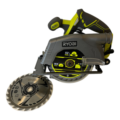 RYOBI R18CS-215 Scie circulaire manuelle sans fil 18 V 165 mm + 2x batterie 1,5 Ah + chargeur