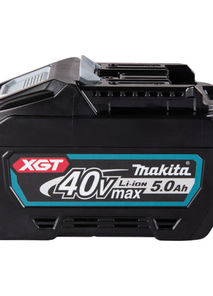 Batería Makita 2x BL 4050 F 40 V máx. 5,0 Ah / 5000 mAh Li-Ion XGT (2x 191L47-8) IP64 con indicador de nivel de carga