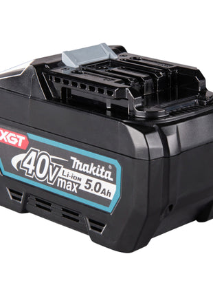 Batería Makita 2x BL 4050 F 40 V máx. 5,0 Ah / 5000 mAh Li-Ion XGT (2x 191L47-8) IP64 con indicador de nivel de carga