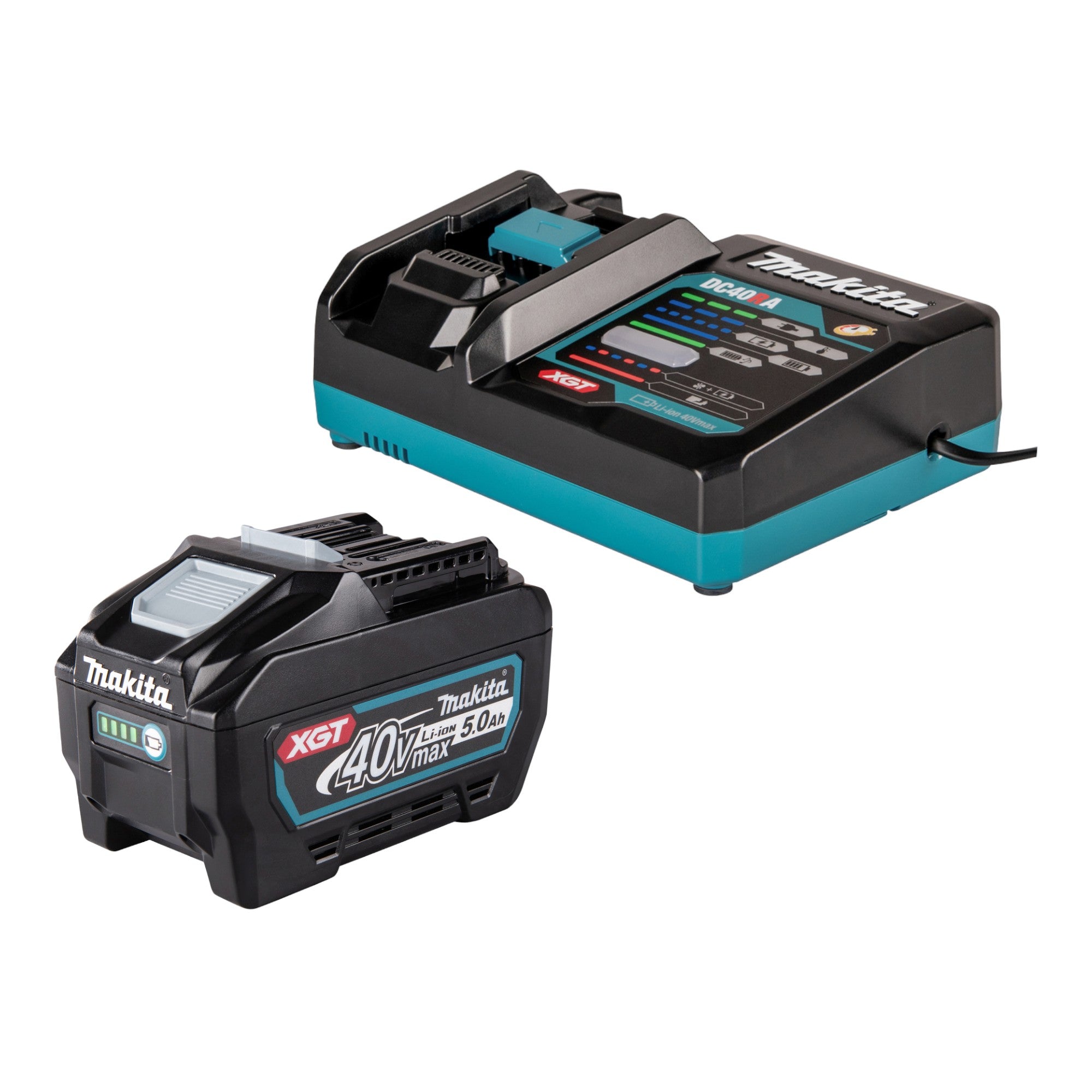 Makita Power Source Kit 1x BL 4050 F Akku 40 V max 5 0 Ah XGT DC 40 RA Ladegeraet 0 - toolbrothers
