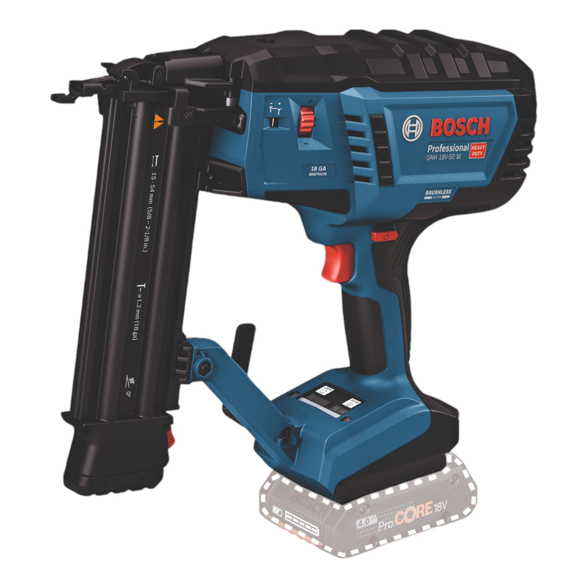 Bosch GNH 18V 50 M Professional Akku Holznagler 18 V 1 2 x 16 50 mm Brushless 0601482400 Solo ohne Akku ohne Ladegeraet 0 - toolbrothers