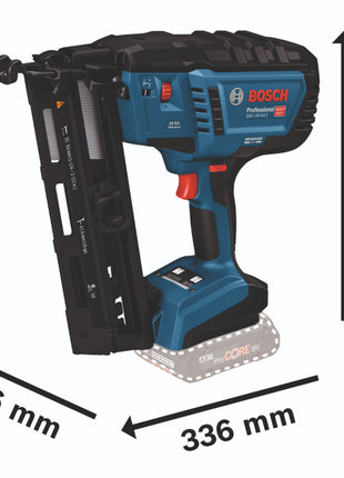 Bosch GNH 18V-64-2 Professional Cloueur à bois sans fil 18 V 1,6 x 32 - 64 mm Brushless + L-Boxx ( 0601482101 ) - sans batterie, sans chargeur