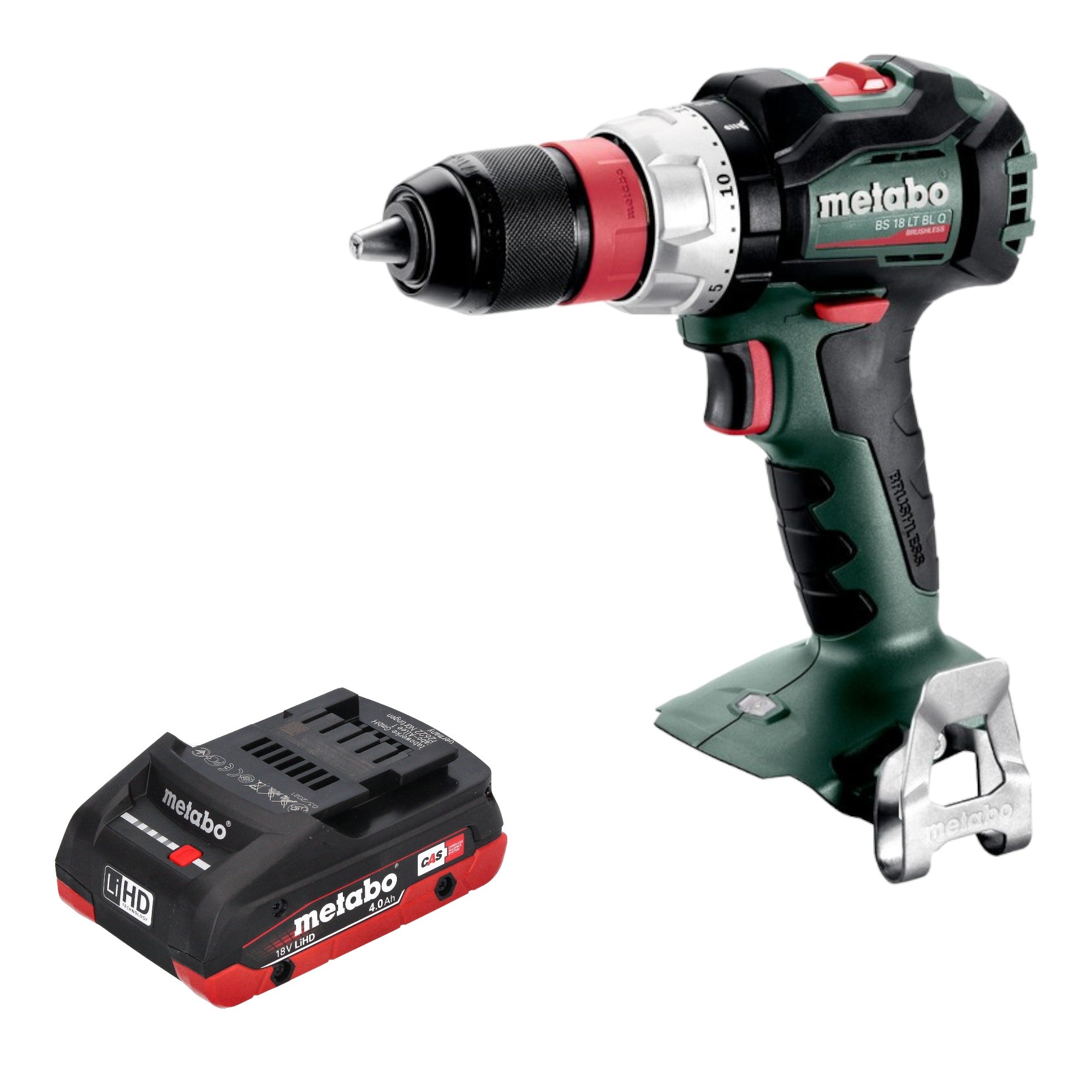 Metabo BS 18 LT BL Q Akku Bohrschrauber 18 V 75 Nm Brushless 1x LiHD Akku 4 0 Ah ohne Ladegeraet 0 - toolbrothers