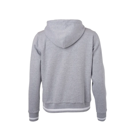 Le sweat à capuche L-BOXX en gris-blanc (Homme / taille XXL) - Sportif et confortable