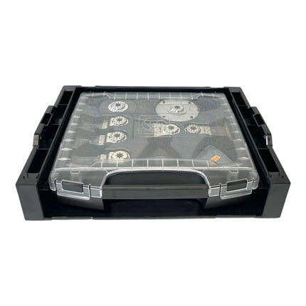 Fein Multimaster MM 700 Max Outil multifonctionnel 450 W Starlock Max Black-Edition ( 72297461000 ) + 33 pces d'accessoires + L-Boxx