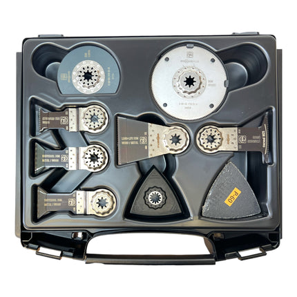 Fein Multimaster MM 500 Plus Outil multifonctions 350 W Starlock Plus Black Edition ( 72297561000 ) + 33 pces accessoires + L-Boxx