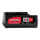 Metabo Pack d'accumulateurs Li-Power 12 V 2,0 Ah / 2000 mAh Li-Ion avec affichage de l'état de charge ( 625406000 )