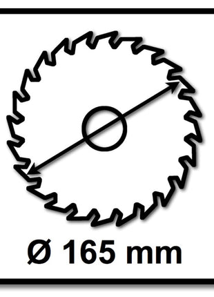 FFX QQ0102500265 Tauchsägeblatt 165 x 20 mm 48 Zähne ( B-10344 ) - Toolbrothers