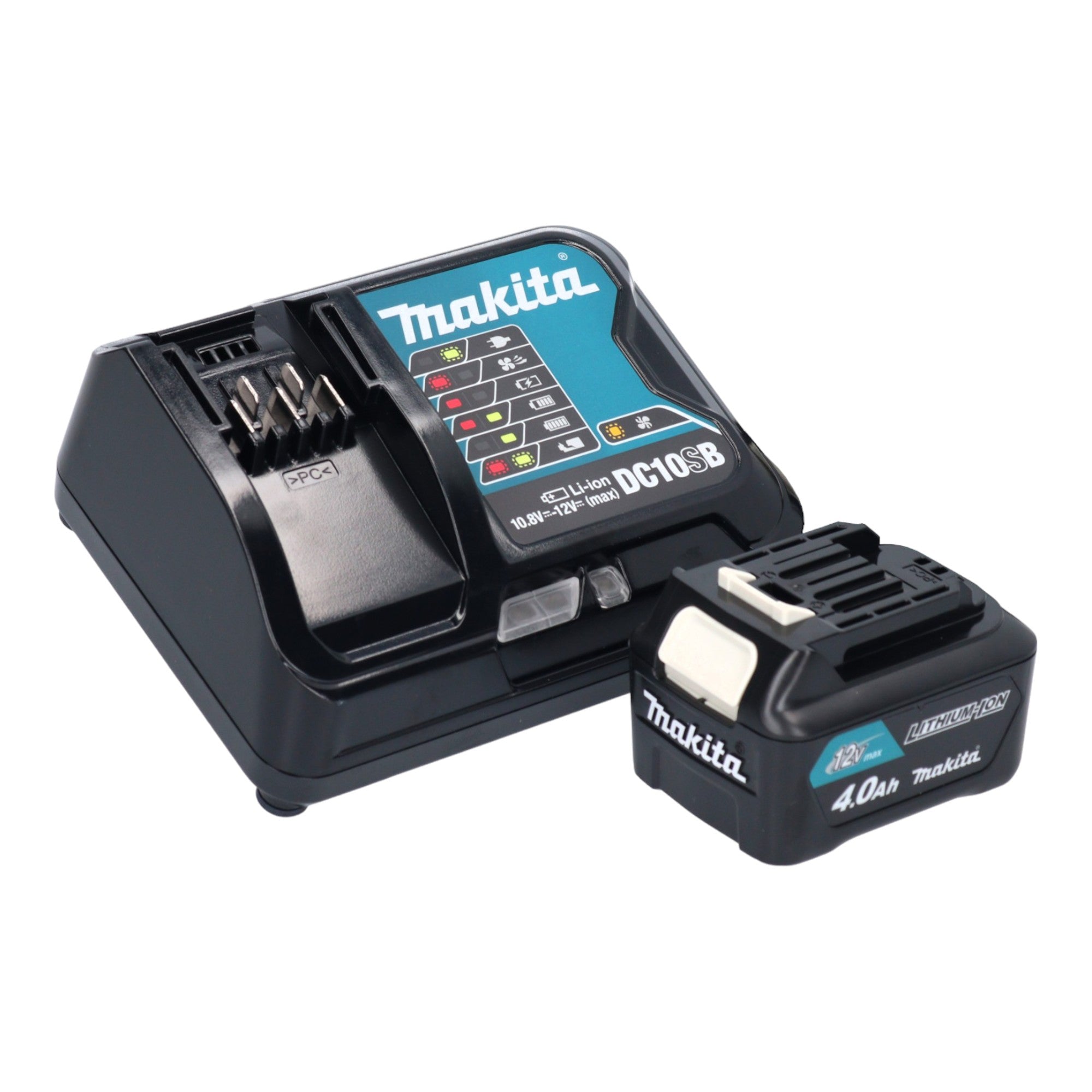 Makita CL 108 FDSM1P Akku Staubsauger 12 V max 0 6 L pink 1x Akku 4 0 Ah Ladegeraet 2 - toolbrothers