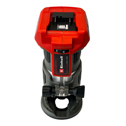 Einhell TP-ET 18 Li fraiseuse de chant sans fil 18 V 6 / 8 mm Brushless ( 4350412 ) Solo - sans batterie, sans chargeur