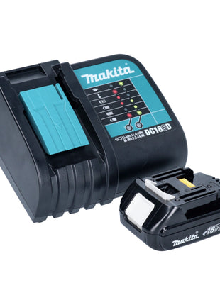 Makita DUR 189 SY Coupe-bordures sans fil 18 V 300 mm Brushless + 1x batterie 1,5 Ah + chargeur