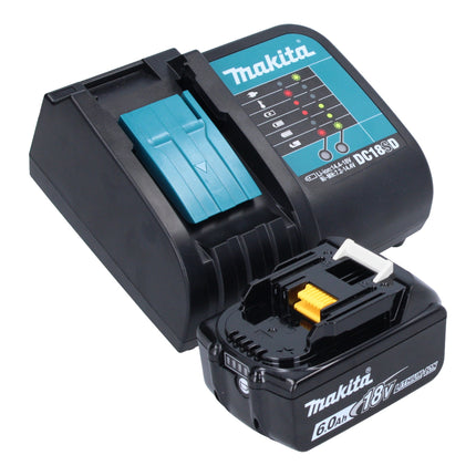 Makita DUR 189 SG Coupe-bordures sans fil 18 V 300 mm Brushless + 1x batterie 6,0 Ah + chargeur