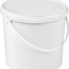 Seau ( 9000450005 ) 5 l plastique, qualité alimentaire blanc Ø 188 mm hauteur 214 mm