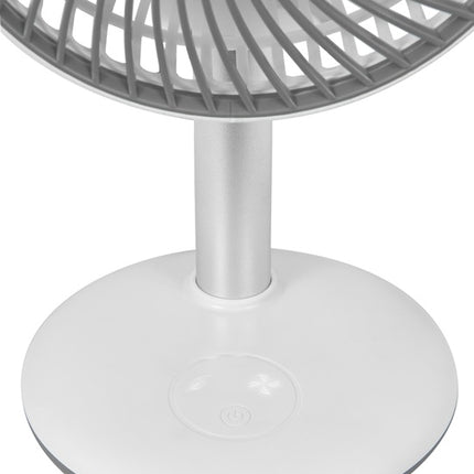 Ventilateur de table à batterie VENTI 3010 R ( 4000896645 ) Ø 15 cm hauteur 288 mm blanc